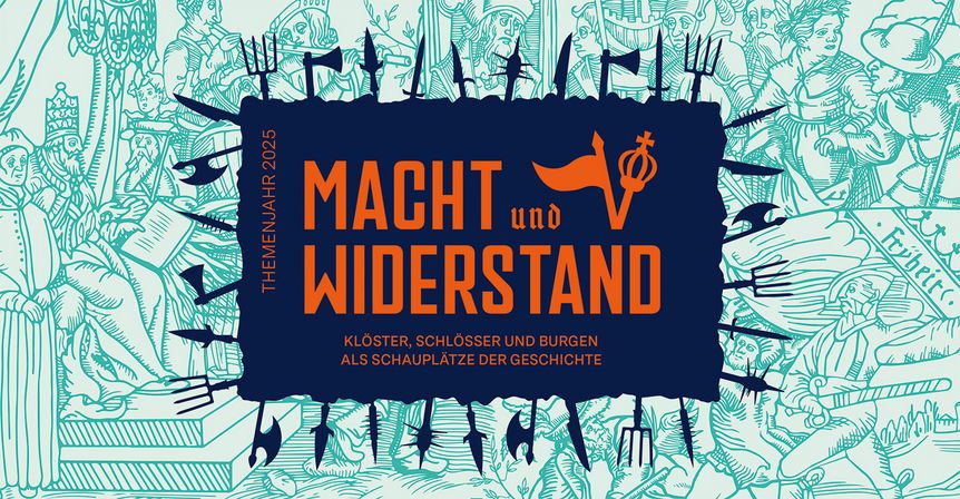 Illustration: Staatliche Schlösser und Gärten Baden-Württemberg, JUNG:Kommunikation GmbH Motiv der Staatlichen Schlösser und Gärten Baden-Württemberg